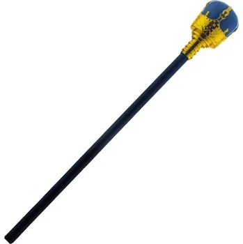 Karnevalový doplněk Královské žezlo modré 48cm