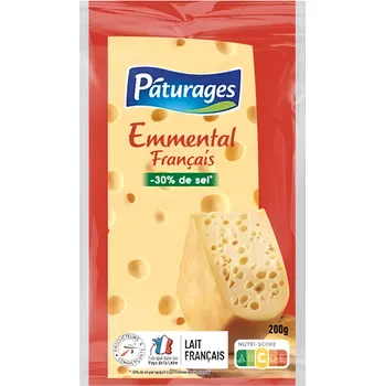 Pâturages Ementál se sníženým obsahem soli 200g