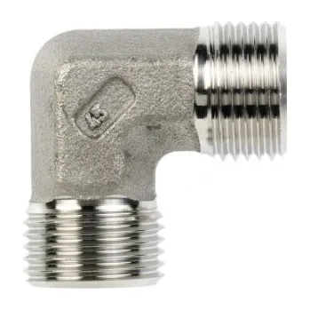 Fitinka L-spojka 2x venkovní závit SP90 L/S redukovaná ( metrika )