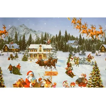 ubrus PVC ubrus VÁNOČNÍ RENO 120x140 cm