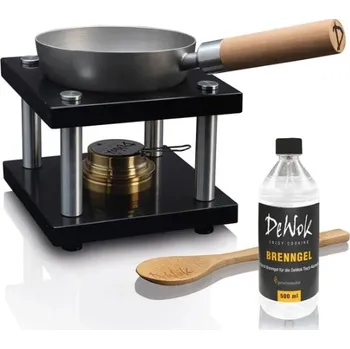 Zahradní gril EasyMaxx Sada pro stolní grilování/vaření DeWok 07143