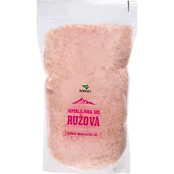 Kuchyňská sůl BONITAS Himalájská růžová sůl jemná 1kg