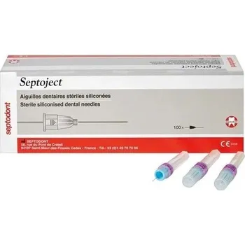Injekční jehla Septodont Septoject Jehly G30 0,3x12mm 100ks