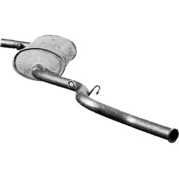 Tlumič výfuku Zadní tlumič výfuku IMASAF 35.75.07