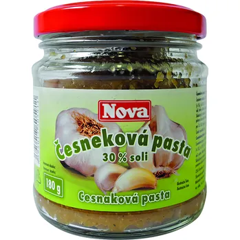 Omáčka Nova Pasta česneková 30% 180g