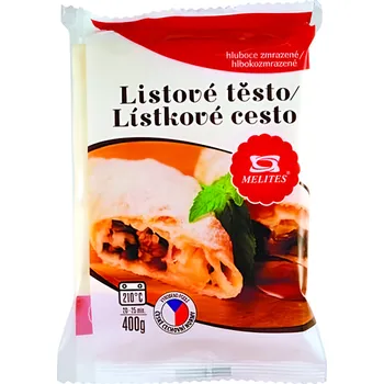 Melites Melites Listové těsto 400g
