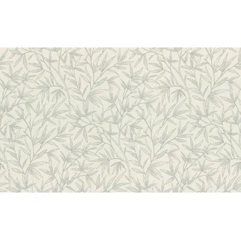 Tapeta RASCH | Vliesová tapeta na zeď Novella XL 983104 | 1,06 x 10,05 m | krémová, šedá, tyrkysová, vining ivy, modrá + Krémová, šedá, tyrkysová, vining ivy, modrá vliesová tapeta na stěnu 983104 v rozměru 1,06 x 10,05 m
