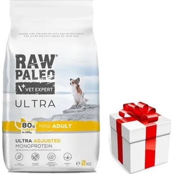 Krmivo pro psa Vetexpert Raw Paleo Ultra Turkey Adult Mini 2kg + překvapení pro vašeho psa ZDARMA
