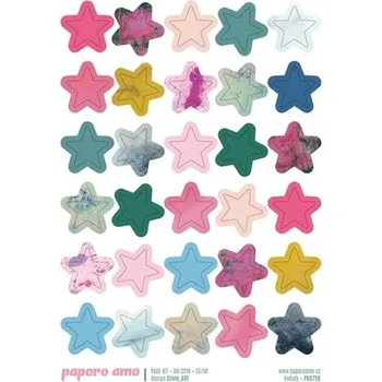 samolepka Papero amo - Samolepky arch - DÁMSKÁ JÍZDA / Hvězdy