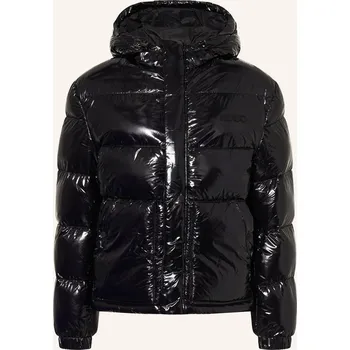 Hugo Pánská Prošívaná Bunda Baro, černá, 56