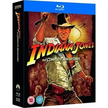 Blu-ray film Indiana Jones Quadrilogy 1-4 kolekce - Blu-ray Digibook 4BD + bonus