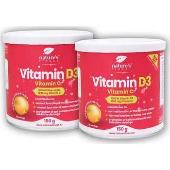 2x Vitamin D3 + vitamin C 150g