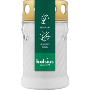 Svíčka Hřbitovní svíčka ve skle ECO 24 hod (výška 110 mm, šířka 62 mm)