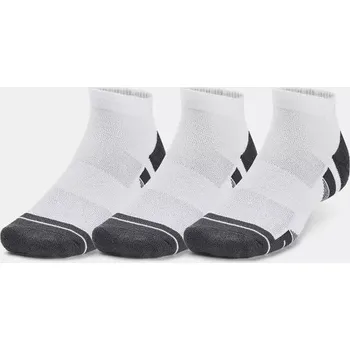 Těžké boty Ponožky Under Armour UA Performance Tech 3 kusy v balení, barva: bílá, velikost: L