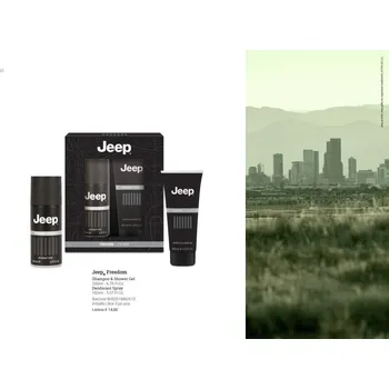 Sprchový gel Jeep Freedom deodorant ve spreji, sprchový gel 200 ml-dárková sada