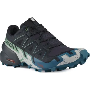 Pánská běžecká obuv Salomon Speedcross 6 M L47465300 - carbon/tahitian tide/white 42