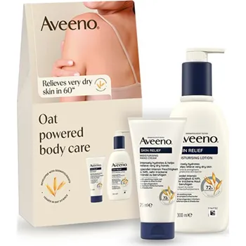 Kosmetická sada Aveeno Skin Relief Set ( velmi suchá a citlivá pokožka ) - Dárková sada tělové péče