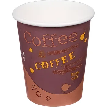 Jednorázové nádobí ARO Kelímek papírový coffee to go 200ml 50ks