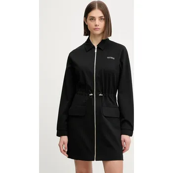 Dámské šaty Šaty Guess CARLA černá barva, mini, V5YK04 KCX42 V5YK04.KCX42 99X, vel. M