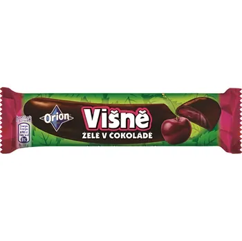 Cukrovinka ORION Višně želé v čokoládě 45g