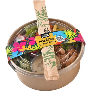 Zelenina Titbit Poké Grande grilované kuře s rýží 440g