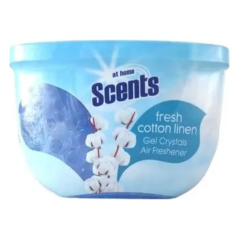 Vůně do bytu At Home Scents gelový osvěžovač vzduchu Čerstvá vůně bavlny 150g