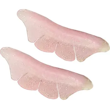 Silikonové podložky na lifting řas motýl | kosmetická pomůcka 2 ks - Růžový