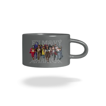 Bastard Filmový maraton hrnek makronka Grey Macaron