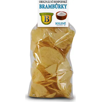 Chips Originální hospodské brambůrky solené 80g