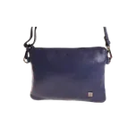 Kožená ručně šitá malá kabelka KUBÁT psaníčko Viky | modrá | 5200662