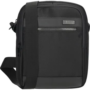 Kabelka SALFORD 22x7x28 cm black, pánská taška Enrico Benetti