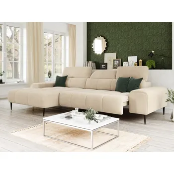 Sedací souprava Rohová sedací souprava THEO Levý roh - s elektrickým výsuvným sedákem