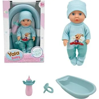 Panenka Miminko s vaničkou modré 20cm