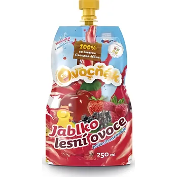 Voda Ovocňák Mošt jablko-lesní ovoce 250ml