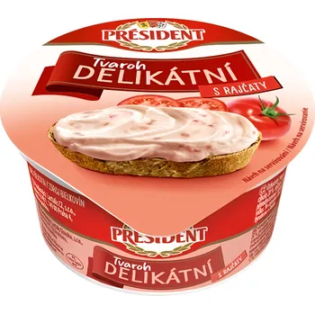 Potravina Président Delikátní Tvaroh Rajče 125g