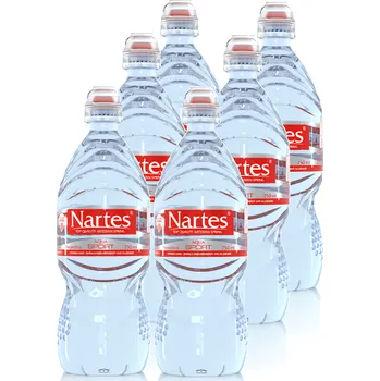 Voda Nartes Aqua Sport neperlivá voda 6 x 750ml 4.5l