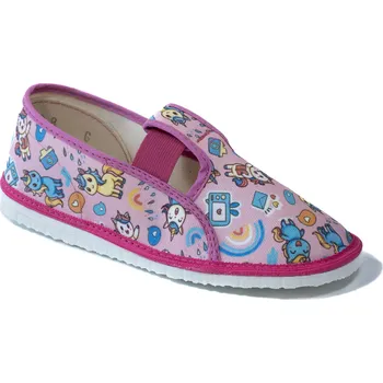 Dívčí bačkory Dětské bačkory s jednorožci Velikost: 38