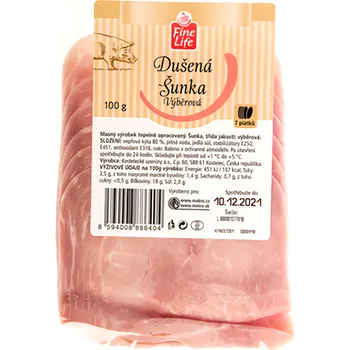 Koření Fine Life Šunka výběrová dušená (80% masa) 100g