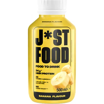 Mléko Müller J*st Food Bezlaktózový mléčný nápoj s příchutí banánu 500ml