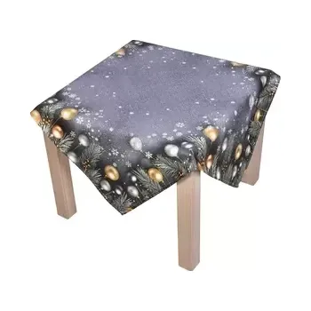 Vánoční dekorace Vánoční ubrus Vánoční baňky