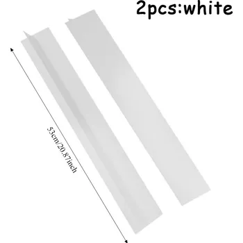 Silikonová těsnící páska do kuchyně | Těsnění - bílá 53 cm 2 ks