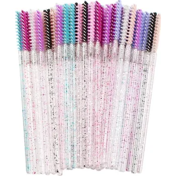 Jednorázové mini kartáčky na řasy 50ks | Kosmetické pomůcly - směs