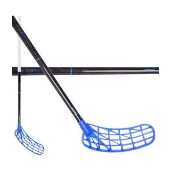 Florbal Unihoc UNISLIM MAX 29 Shiny - Black EDT Florbalová hůl černá / modrá, Levá (levá ruka dole), 100cm (=110cm)