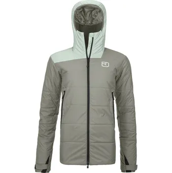 Skialpinistické vybavení Ortovox Swisswool Zinal Jacket Women's - green sage