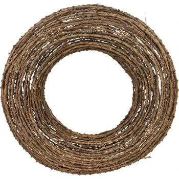 Věnec Proutěný věnec TEMBA 60 cm (ø15cm)