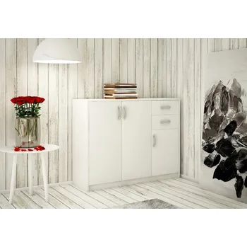 Nábytek CASARREDO ANES komoda 3D2S, bílá