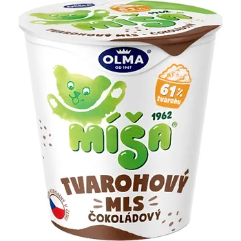Olma Míša Tvarohový mls čokoládový 130g