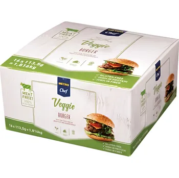 Metro Chef Veggie Burger 16x113,5g 1.82kg