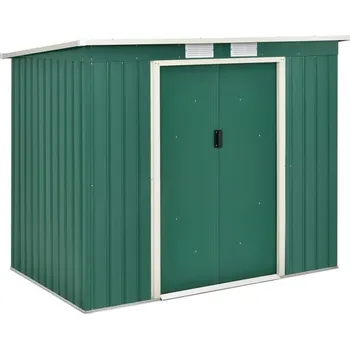Zahradní domek Zahradní domek na nářadí, 267x181 cm, tmavě zelený