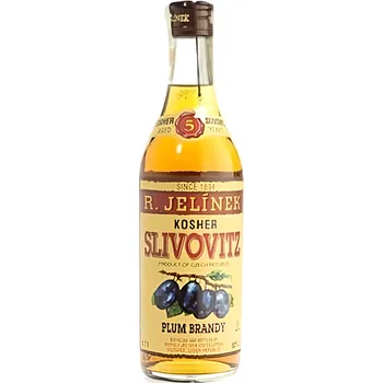 Pálenka R. JELÍNEK Slivovice Kosher zlatá 50 % 700ml